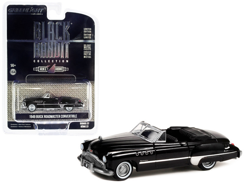 1949 Buick Roadmaster Convertible Black Metallic 