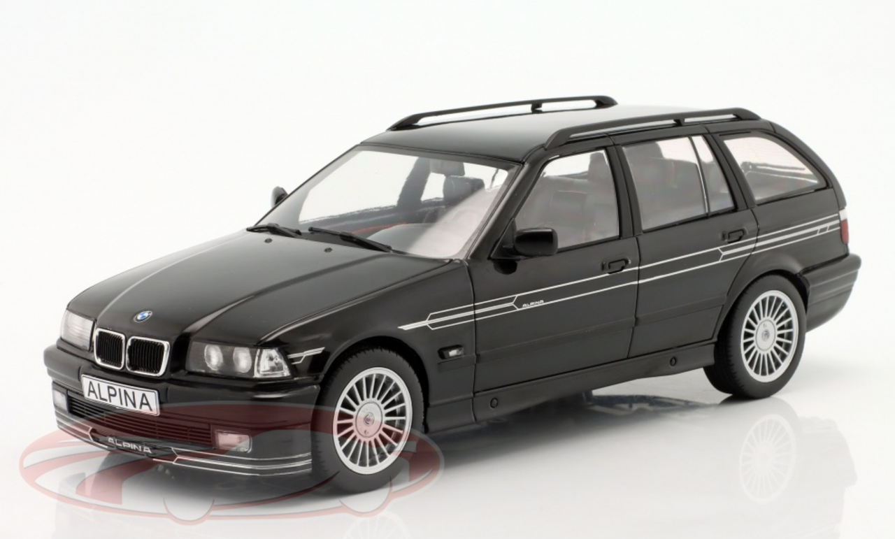 1/18 Modelcar Group 1995 BMW Alpina B3 (E36) 3.2 Touring (Black Metallic)  Car Model