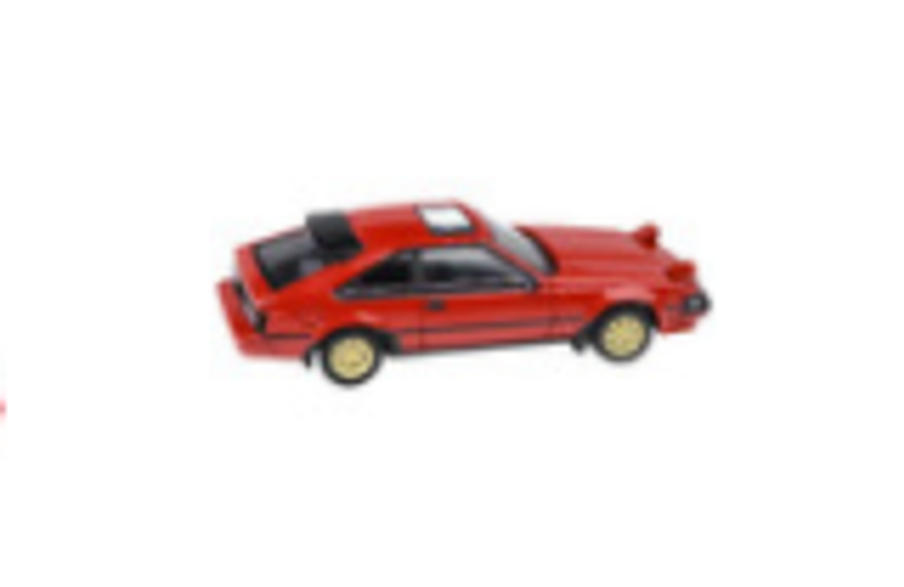 1984 Toyota Celica Supra Super Red with Sunroof 1/64 Diecast Model Car by Paragon Models