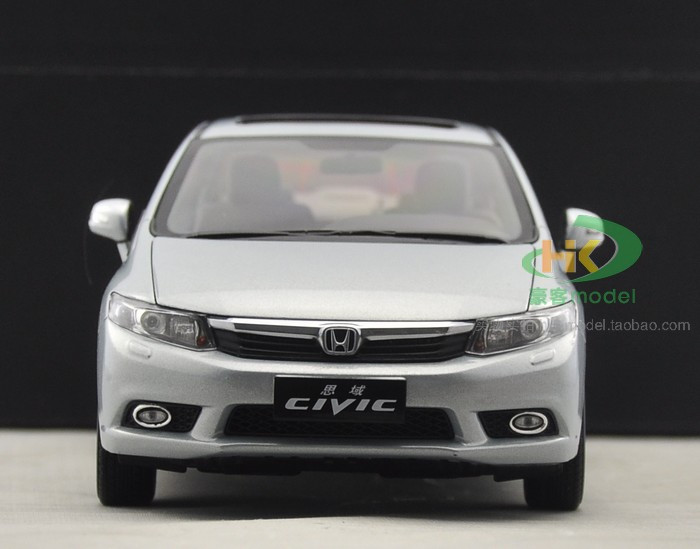 1/18 Dealer Edition Honda Civic (Silver Blue) 9th Generation (2012