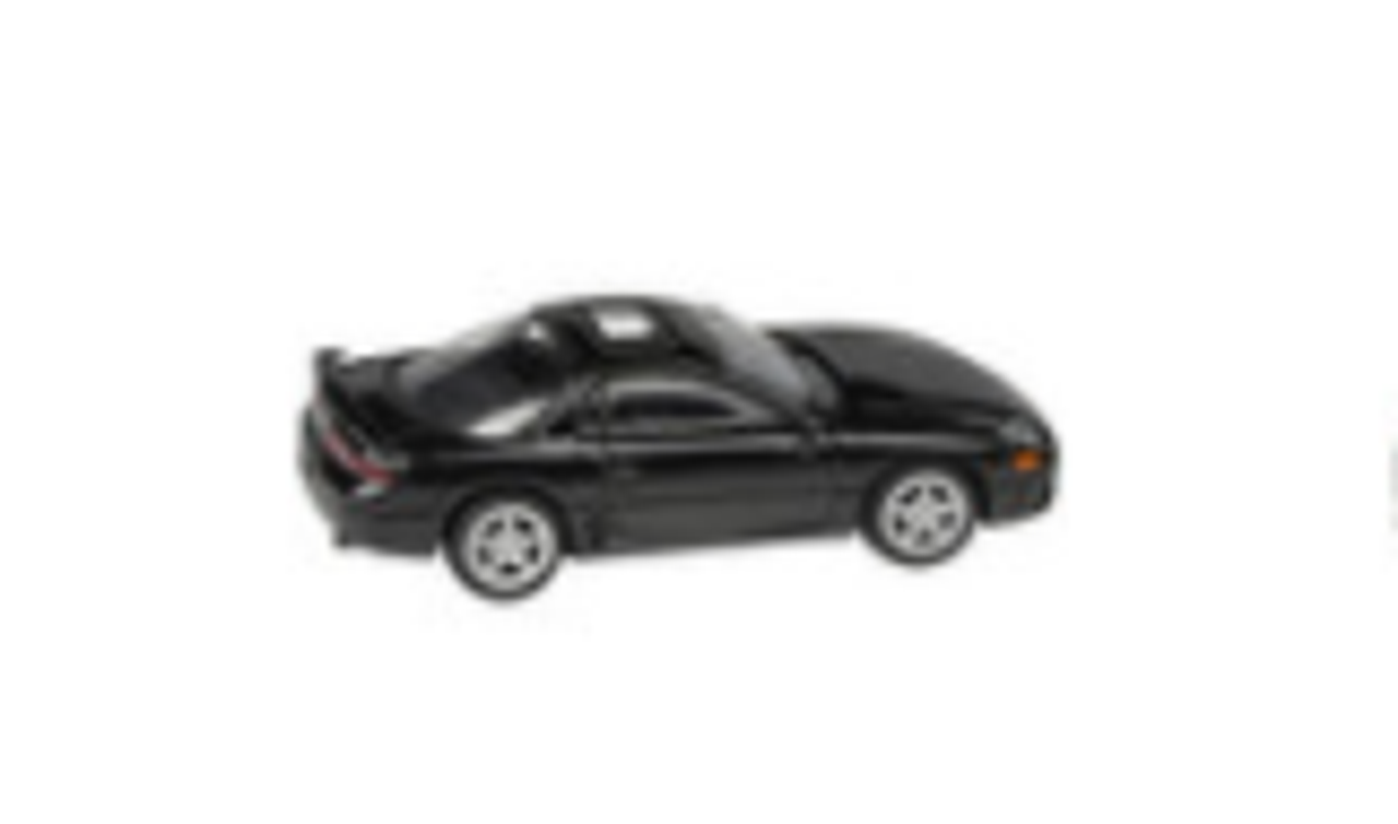 Mitsubishi 3000GT GTO Pyrenees Black with Sunroof 1/64 Diecast Model Car by Paragon Models