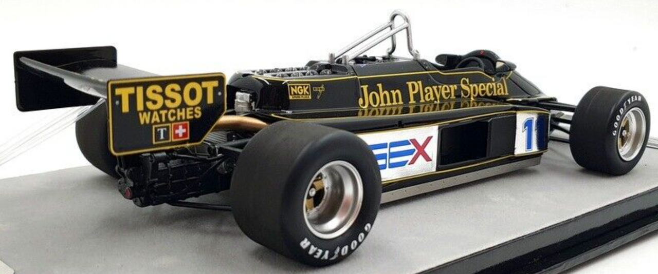 1/18 Lotus 87 #11 1981 Italy GP John Player SpecialElio de Angelis Limited Edition 150 Pieces