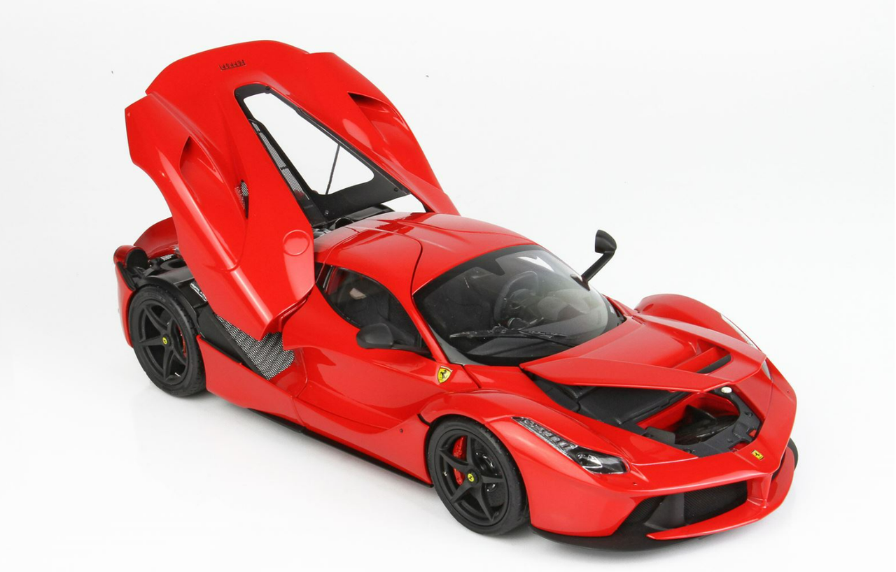 1/18 BBR Ferrari LaFerrari (Rosso Corsa 322 Red) Diecast Full Open Model