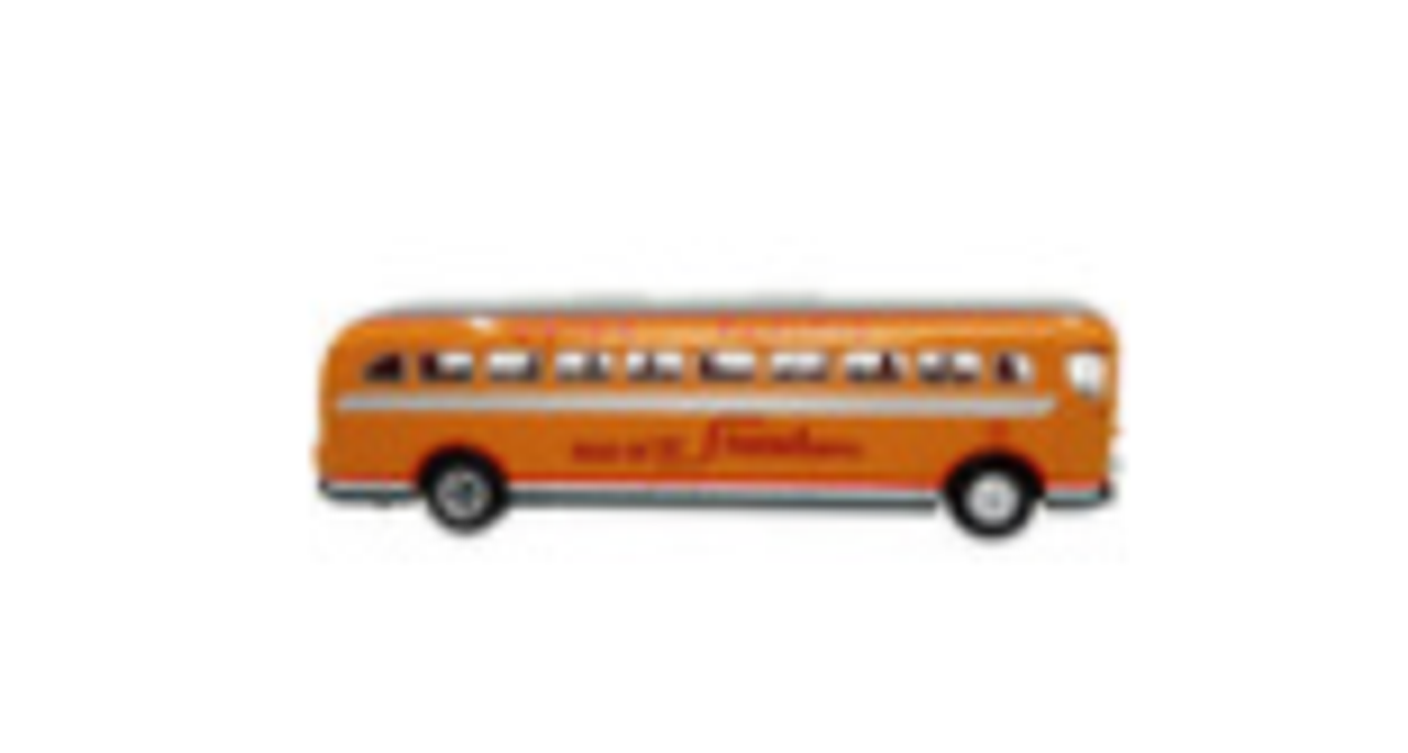 1948 GM PD-4151 Silversides Coach Bus "Union Pacific: Road of the Steamliners" "Vintage Bus & Motorcoach Collection" 1/43 Diecast Model by Iconic Replicas