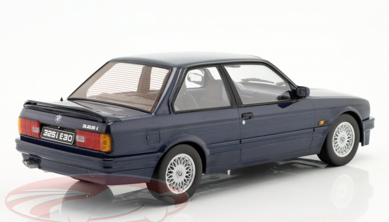 1/18 KK-Scale BMW 325i (E30) M Package (Dark Blue Metallic) Car Model
