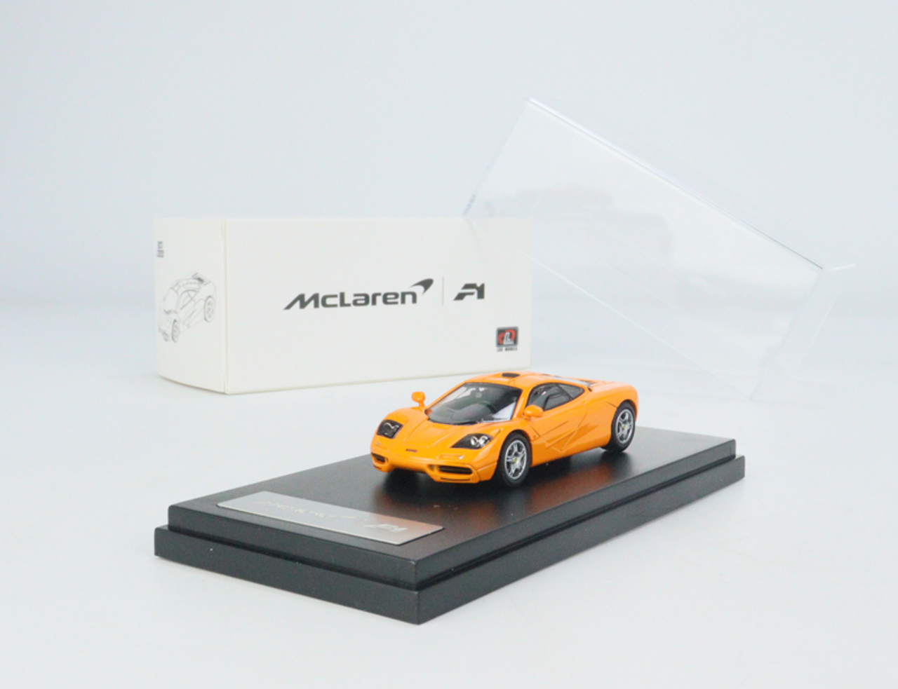  1/64 LCD McLaren F1 Orange Diecast Car Model