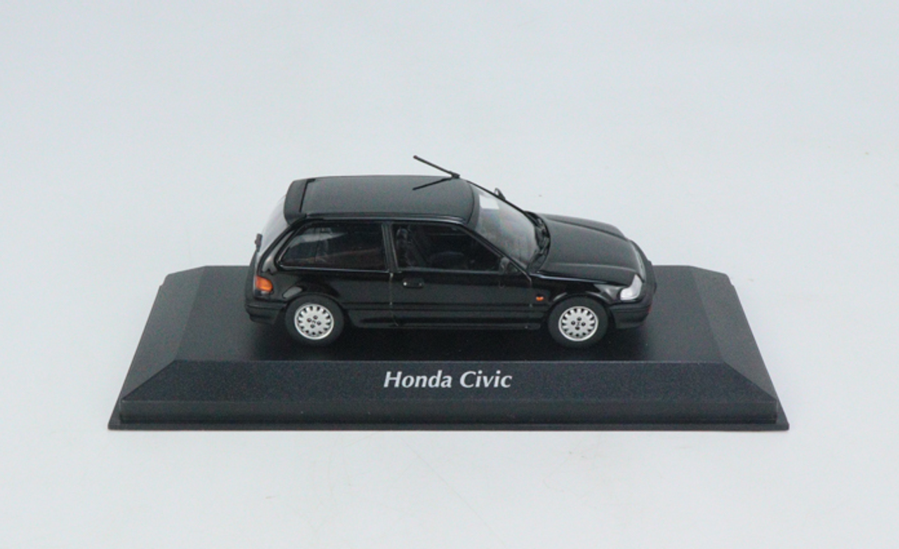 1/43 Minichamps 1990 Honda Civic (Black) Car Model