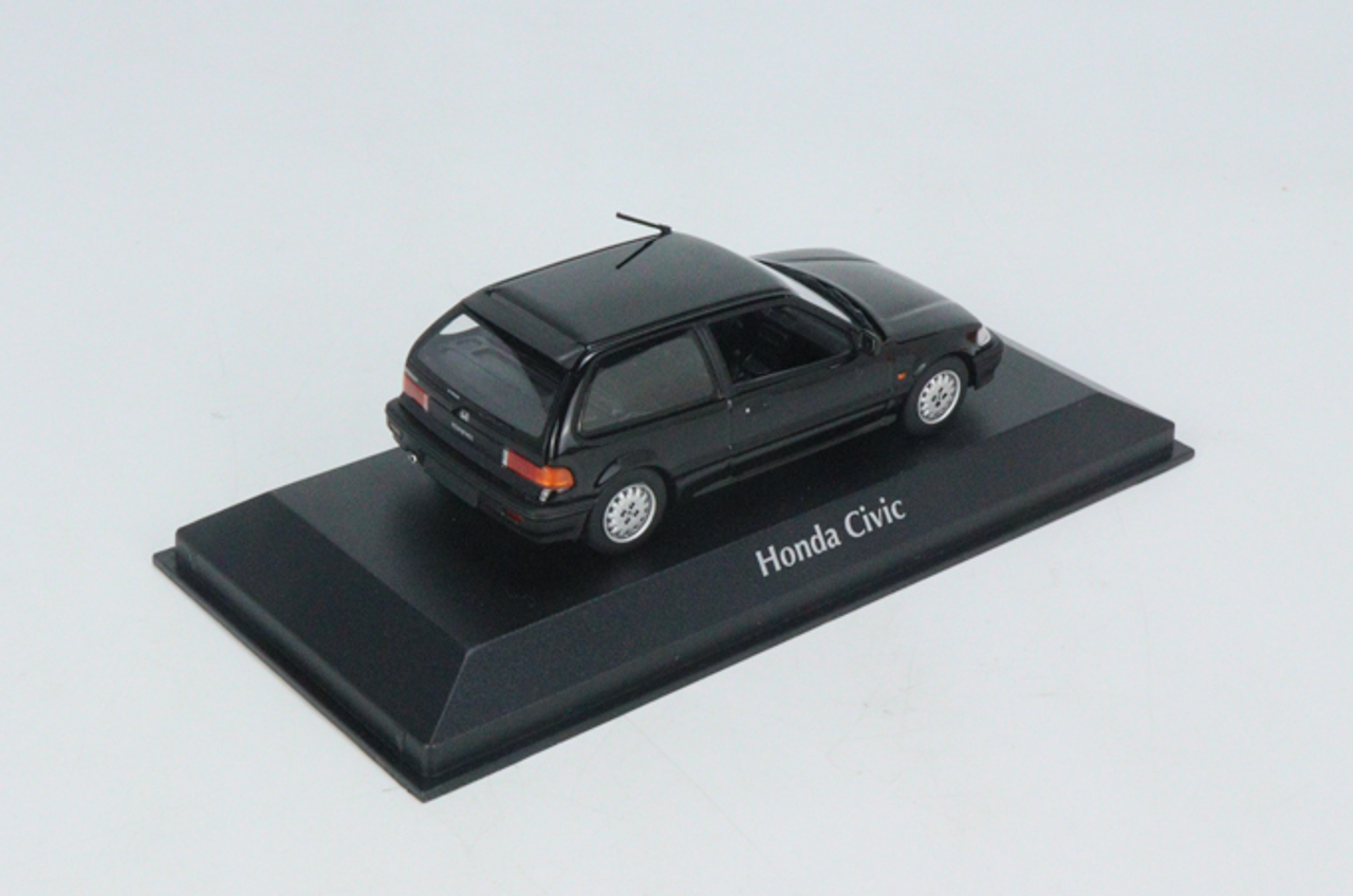 1/43 Minichamps 1990 Honda Civic (Black) Car Model