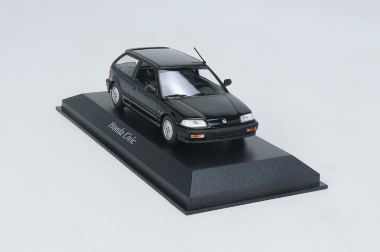 1/43 Minichamps 1990 Honda Civic (Black) Car Model