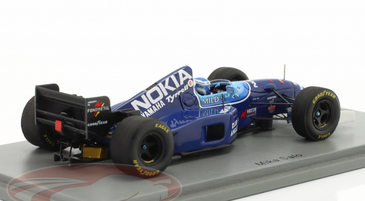 1/43 Spark 1995 Mika Salo Tyrrell 023 #4 Brazilian GP Formula 1 Car Model