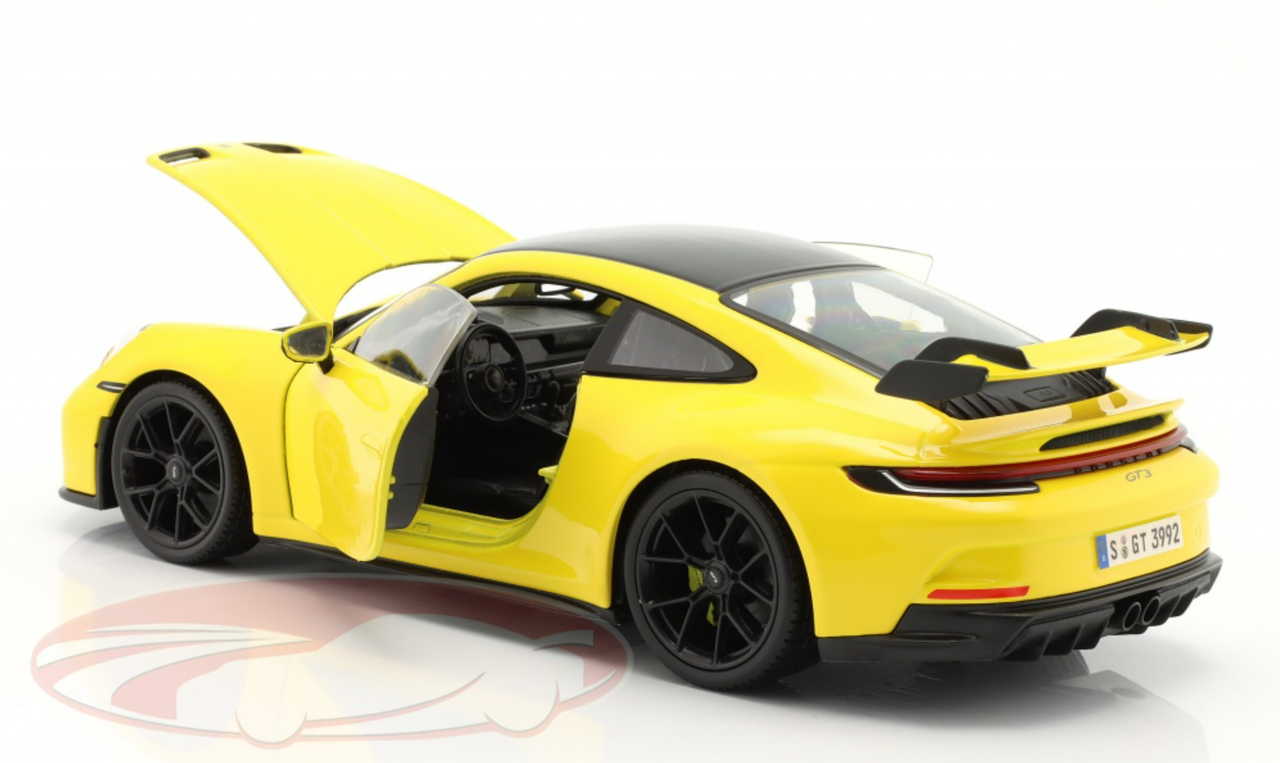 Miniatura de Carro Porsche 911 GT3 2022 Escala 1/18 Maisto