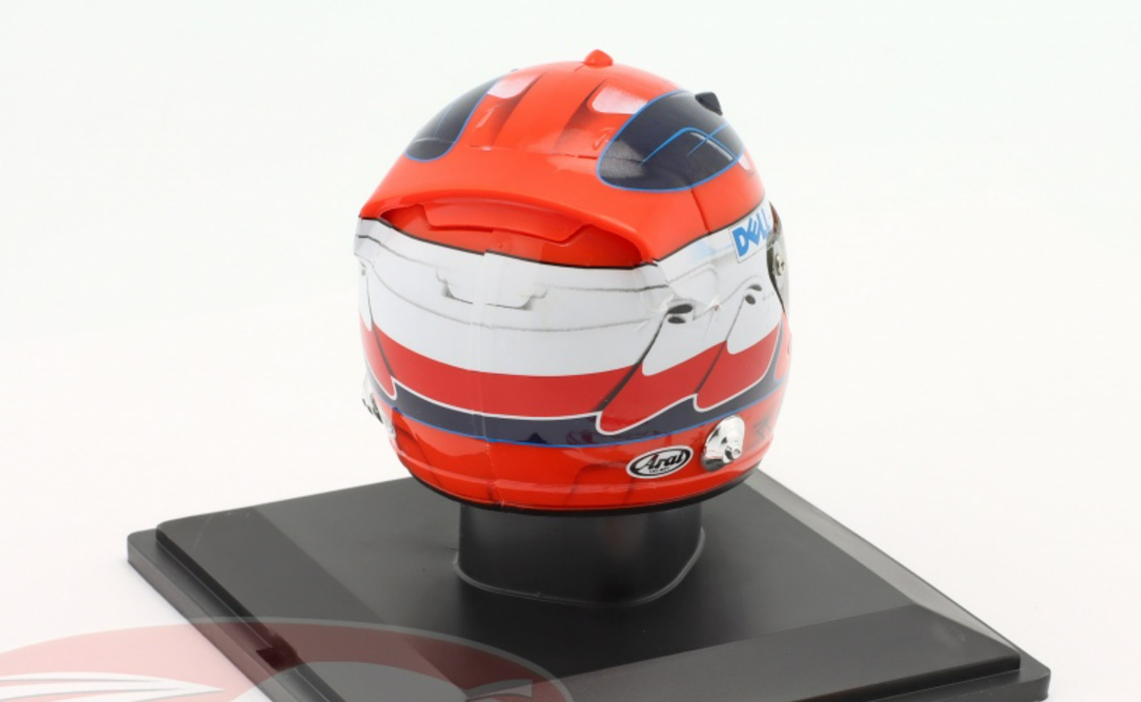 1/5 Spark 2008 Robert Kubica #4 BMW Sauber Formula 1 Helmet Model