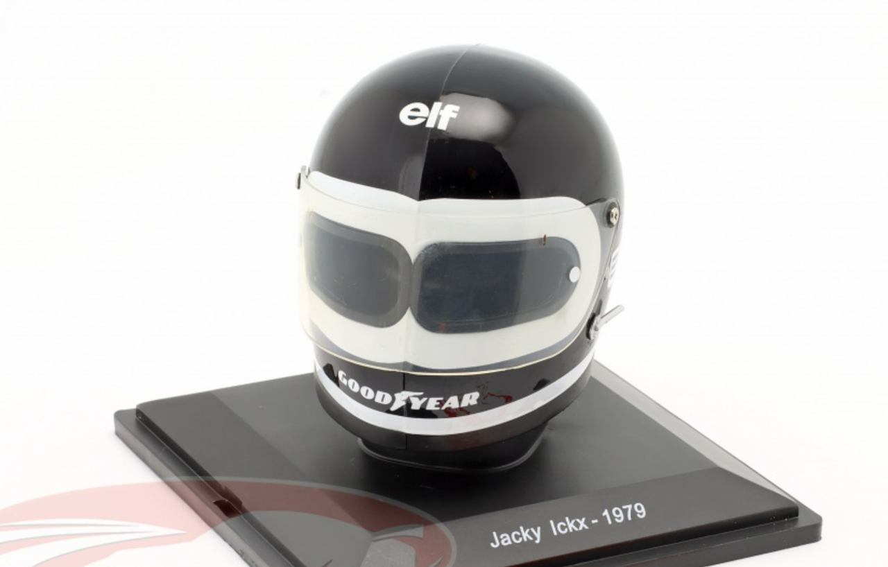 1/5 Spark 1979 Jacky Ickx #25 Ligier F1 Team Formula 1 Helmet Model