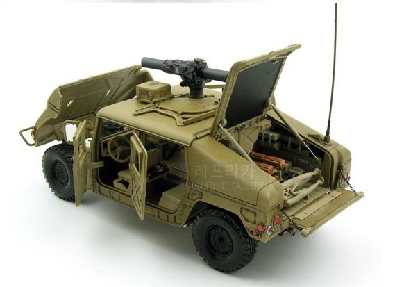1/24 FRANKLIN US ARMY OPERATION DESERT STORM GENERAL HMMWV HUMMER