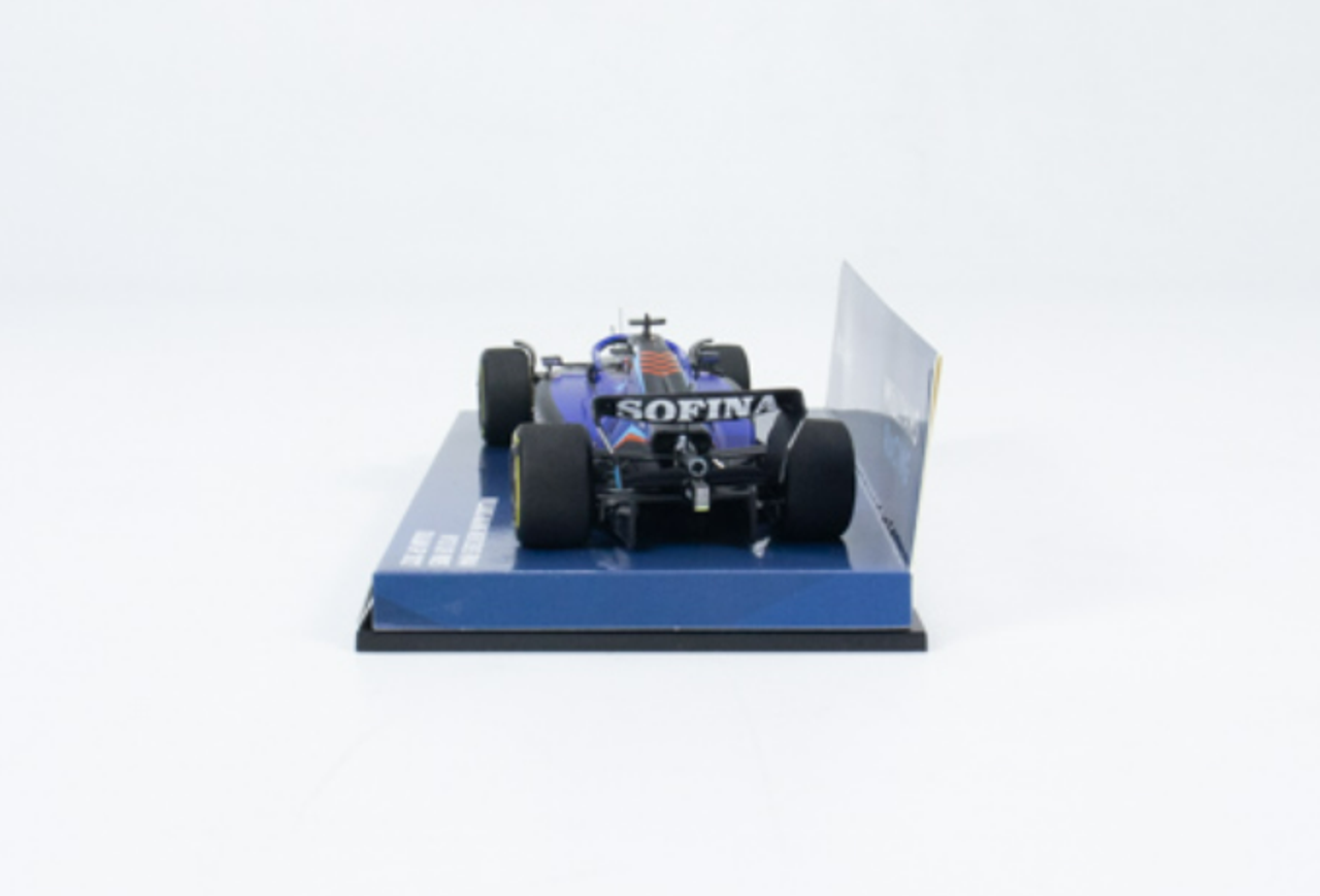  1/43 MINICHAMPS  WILLIAMS RACING FW44 - NYCK DE VRIES - ITALIAN GP 2022 Resin Car Model