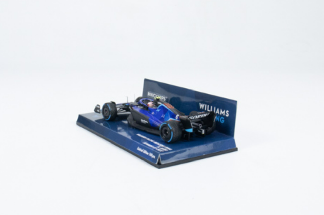 1/43 MINICHAMPS  WILLIAMS RACING FW44 NICHOLAS LATIFI JAPANESE GP 2022 Resin Car Model