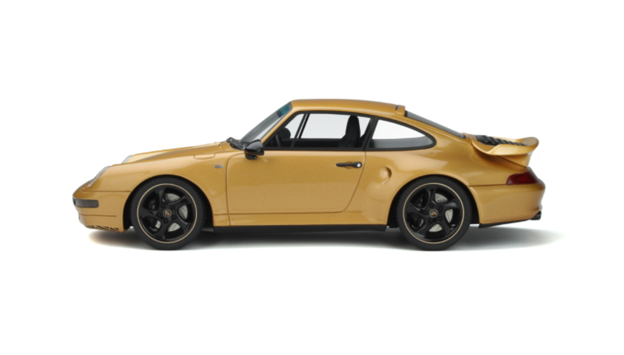  1/18 GT Spirit 2019 Porsche 911 (993) Turbo S Project Gold Resin Car Model