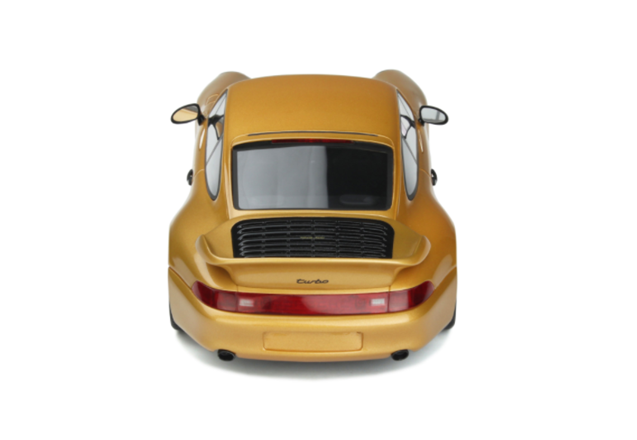  1/18 GT Spirit 2019 Porsche 911 (993) Turbo S Project Gold Resin Car Model