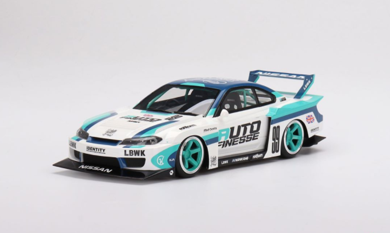 TOP SPEED シルビアS15 ミニカー1/18 1/18 Top Speed LB-Super Silhouette Nissan S15 SILVIA Auto