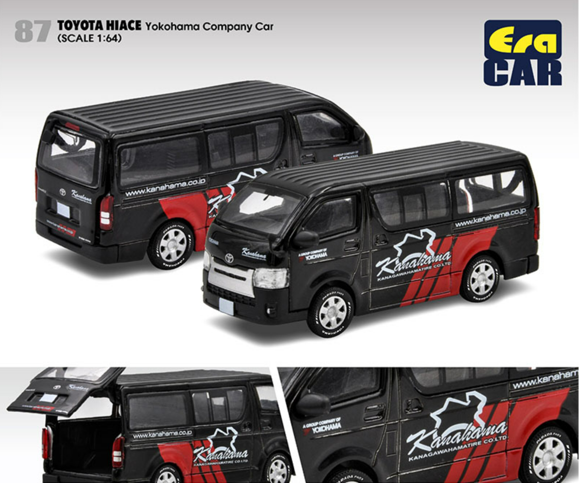 中古品＞京商 1⁄64 トヨタ ハイエース シルバー ※箱なし 京商 1/