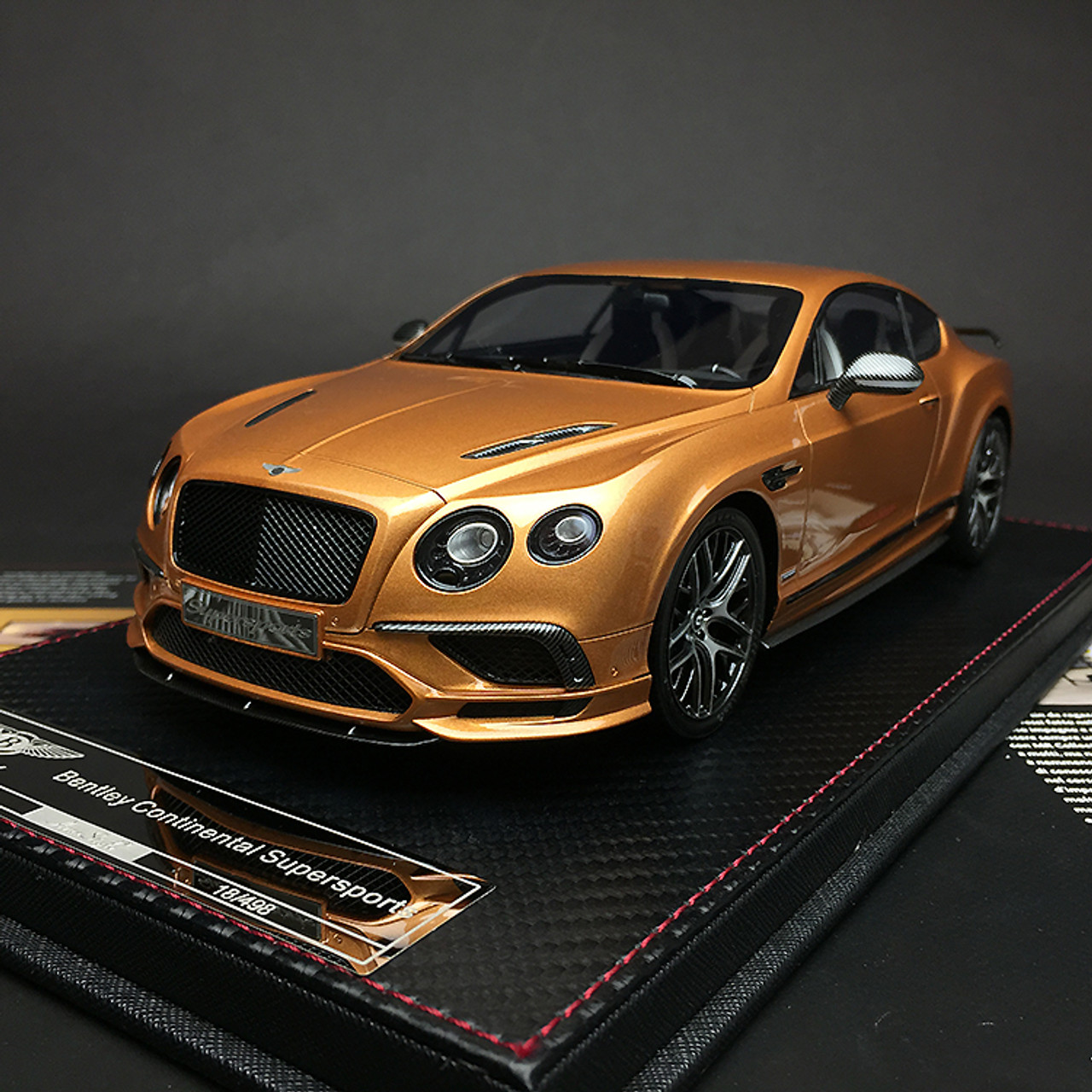 1/18 Frontiart FA Bentley Continental Supersports (Gold Champagne) Car Model Limited #3/498