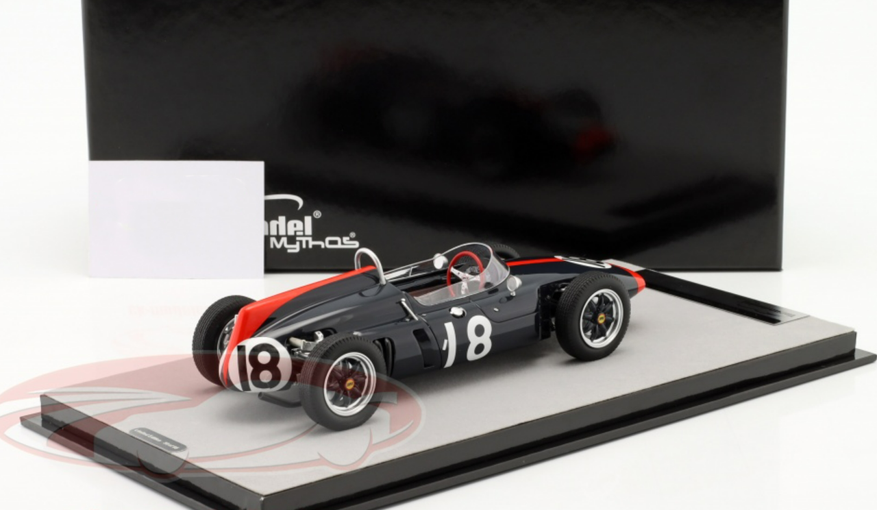 1/18 Tecnomodel 1961 John Surtees Cooper T53 #18 5th German GP Formula 1 Car Model