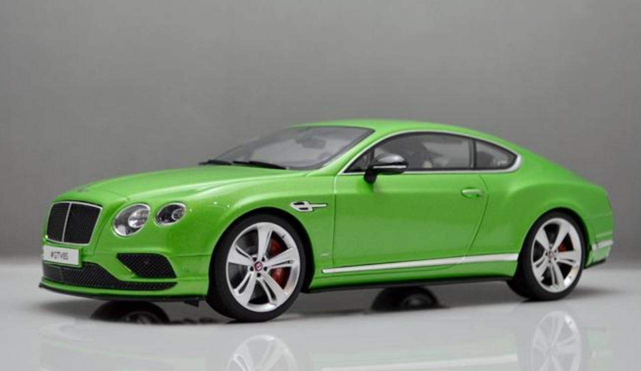 1/18 GT Spirit GTSpirit Bentley Continental GT V8 (Green) Resin Car Model Limited