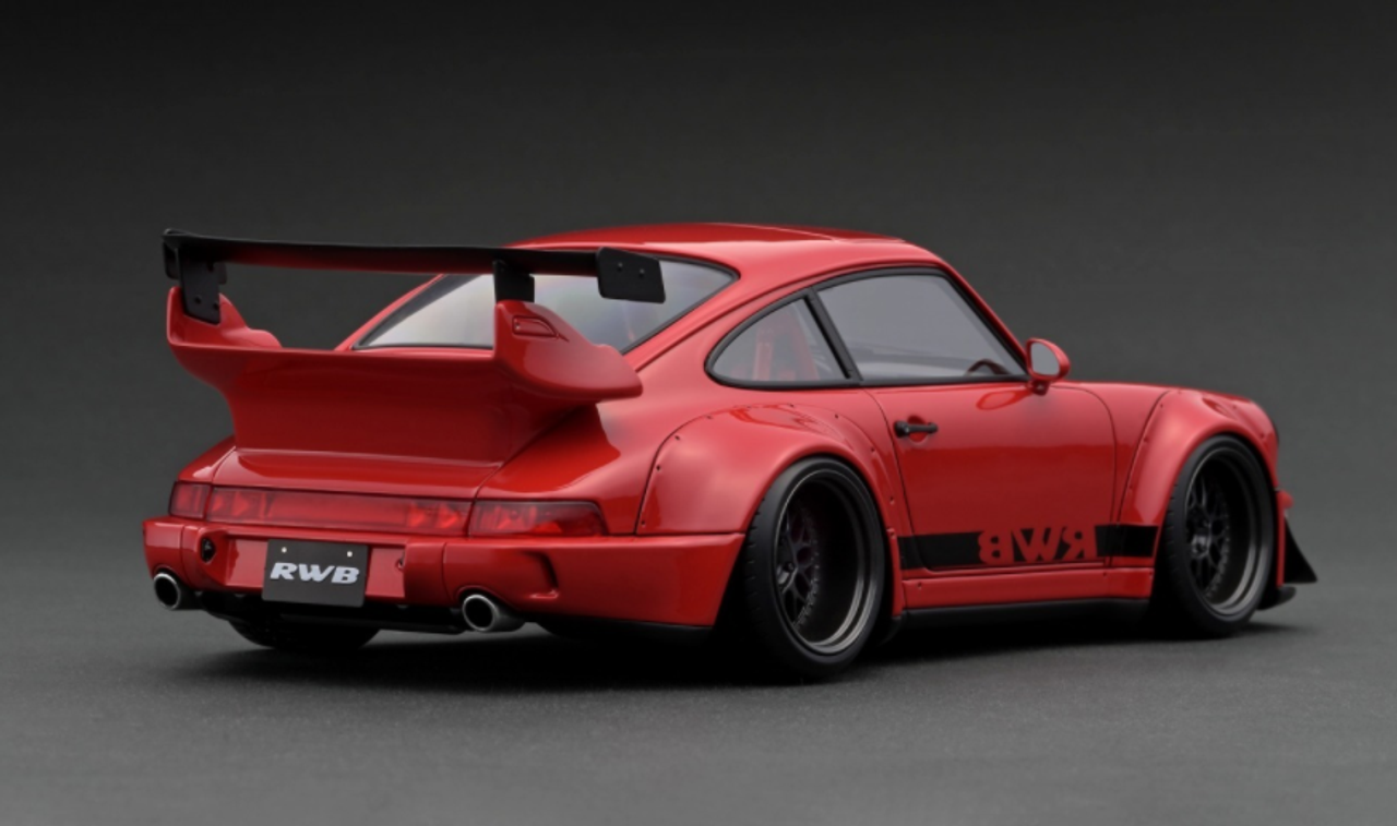 1/43 Ignition Model Porsche RWB 964 Matte Red