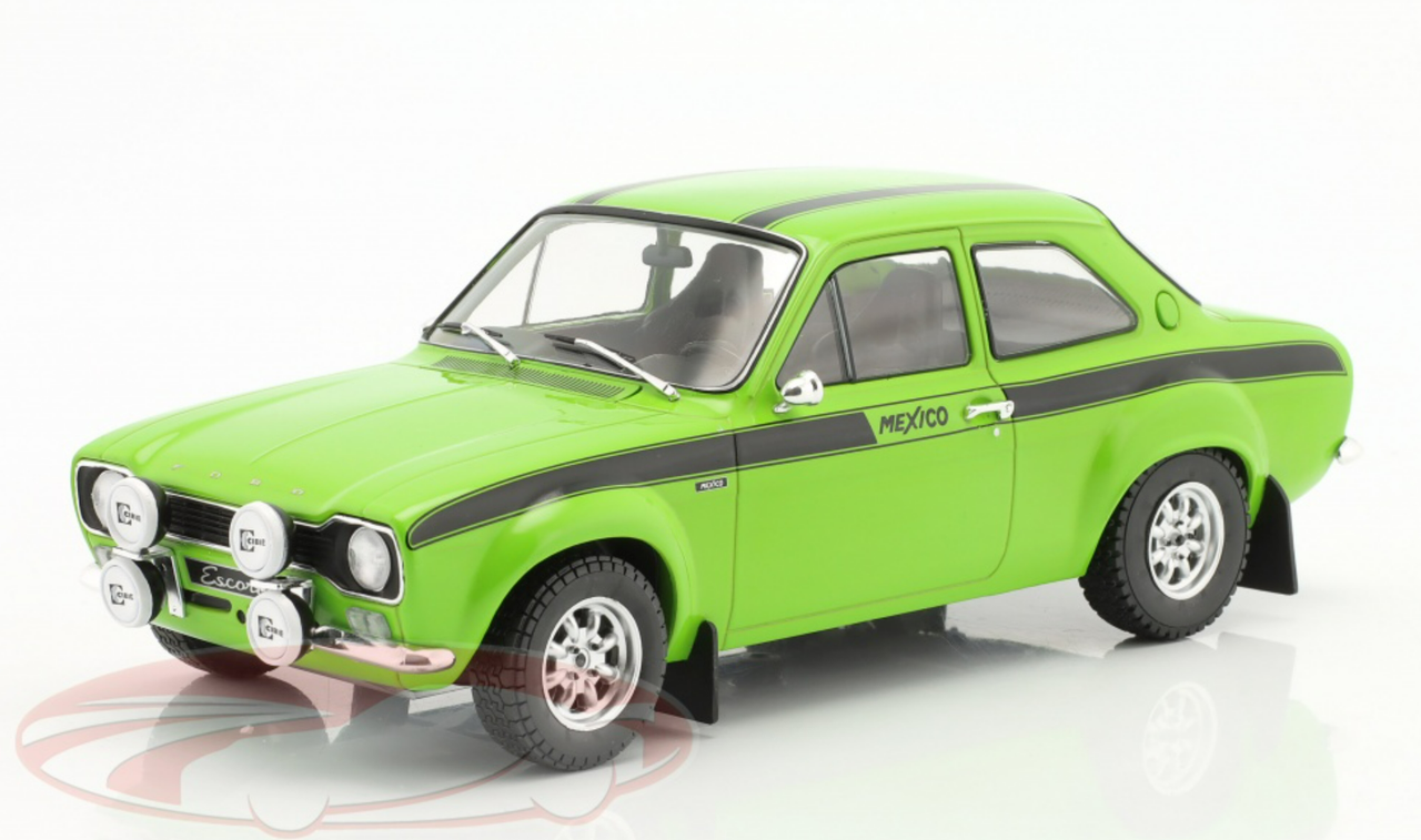 1/18 Ixo 1976 Ford Escort MK1 RS 1600 (Green) Car Model