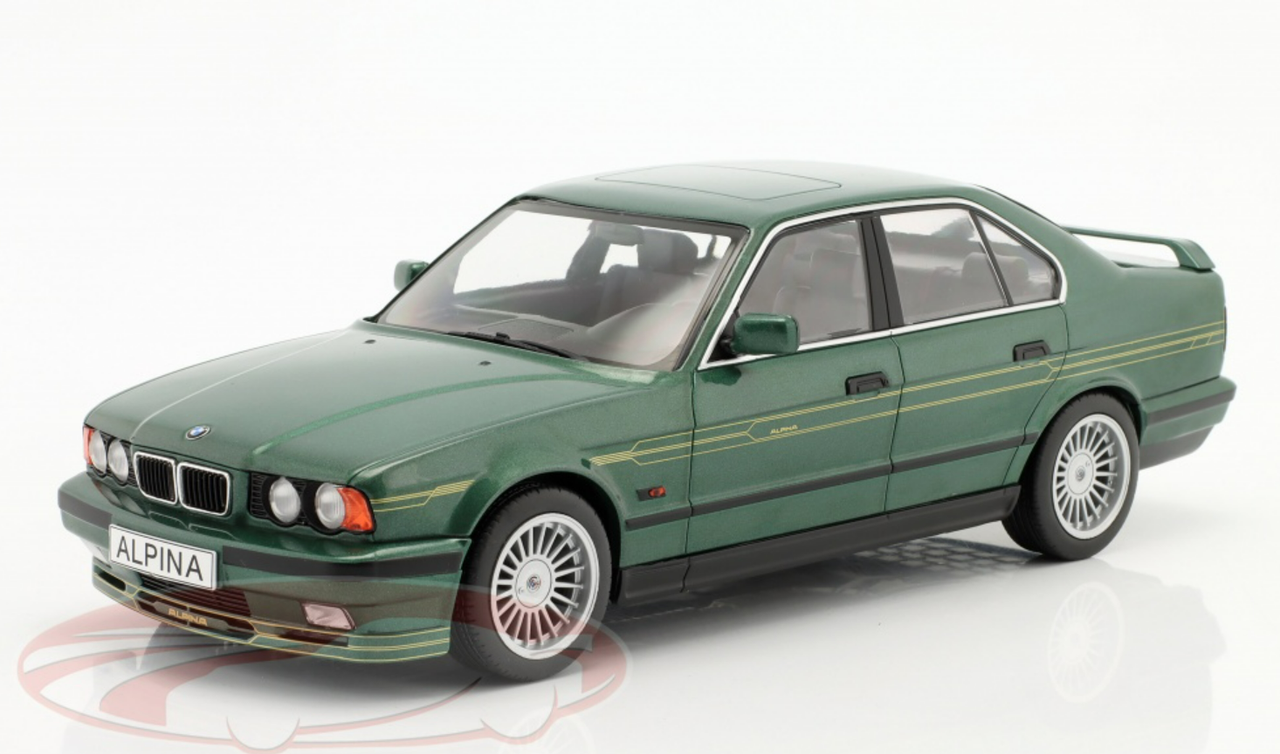 1/18 Model Car Group 1988-1996 BMW Alpina B10 (E34) 4.6 (Green Metallic)  Car Model