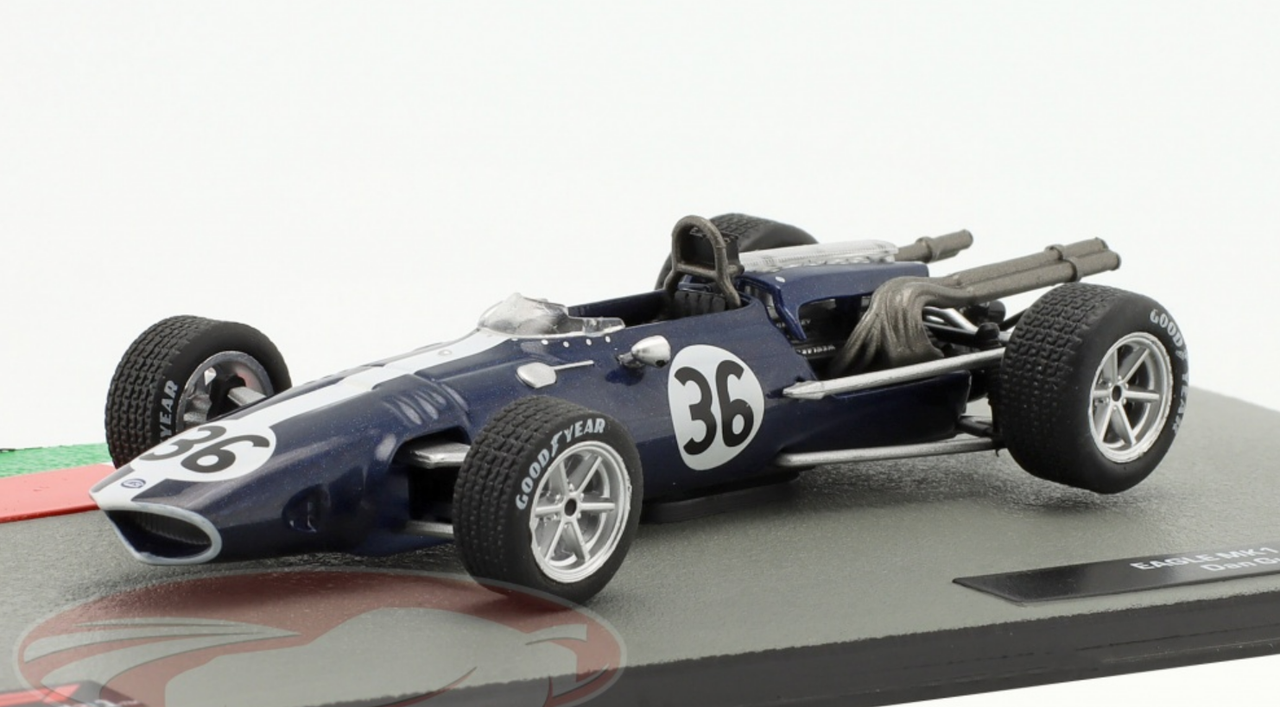 1/43 Altaya 1967 Dan Gurney Eagle MK1 #36 Formula 1 Car Model