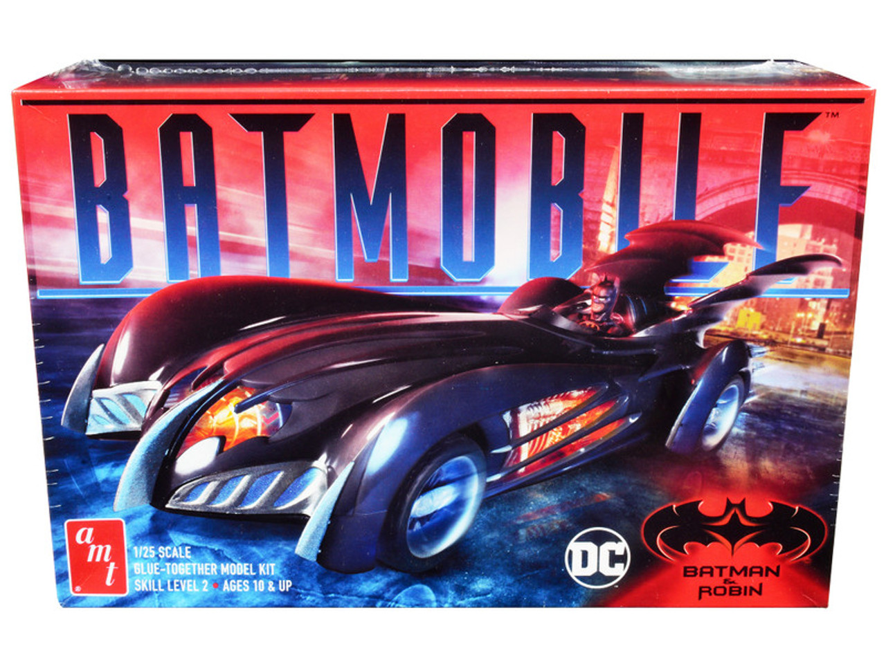 Skill 2 Model Kit Batmobile "Batman & Robin" (1997) Movie 1/25 Scale Model by AMT