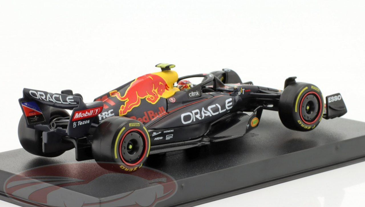1/43 BBurago 2022 Formula 1 Sergio Perez Red Bull RB18 #11 Car Model Elite Edition