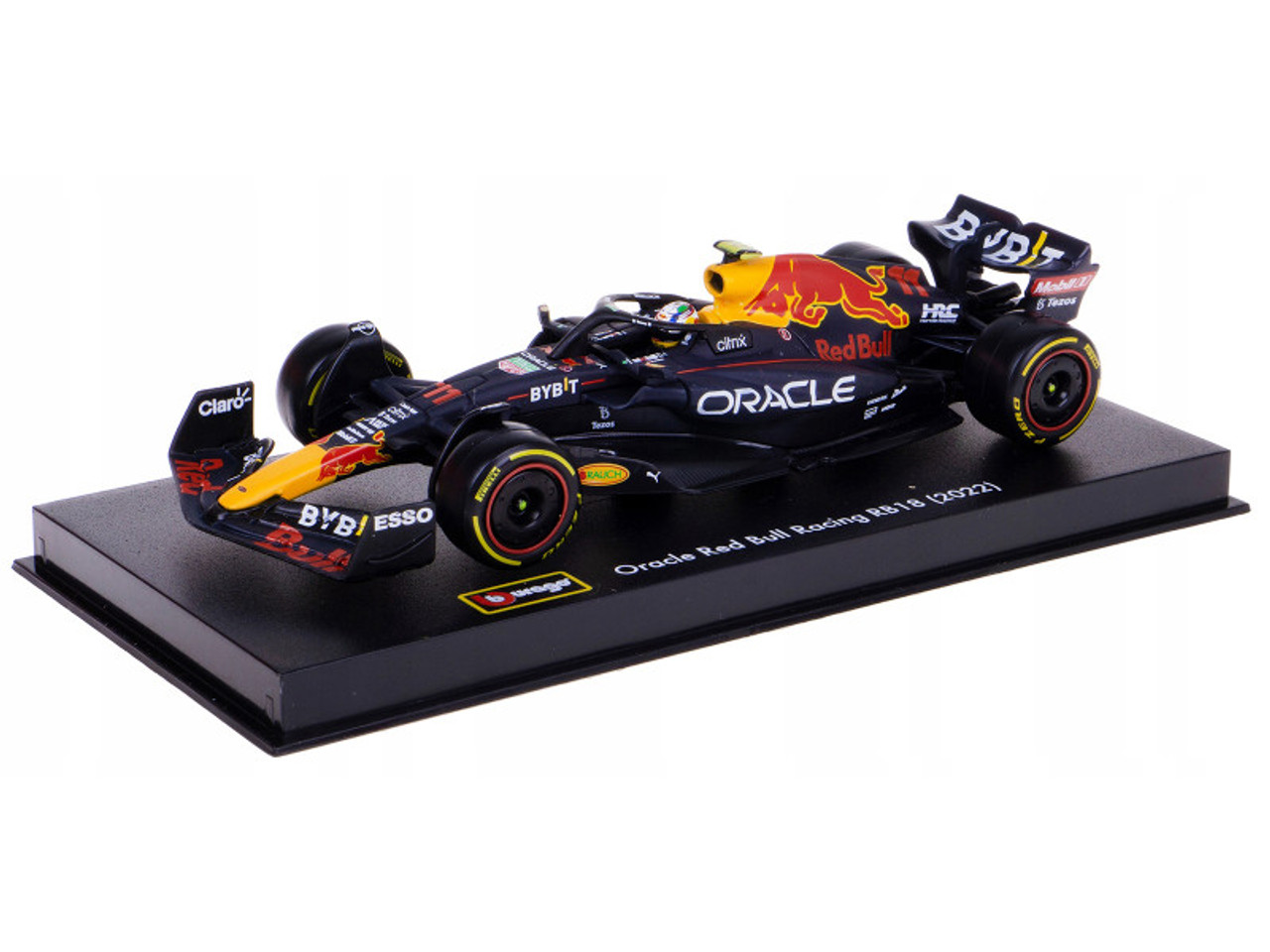 1/43 BBurago 2022 Formula 1 Sergio Perez Red Bull RB18 #11 Car Model Elite Edition