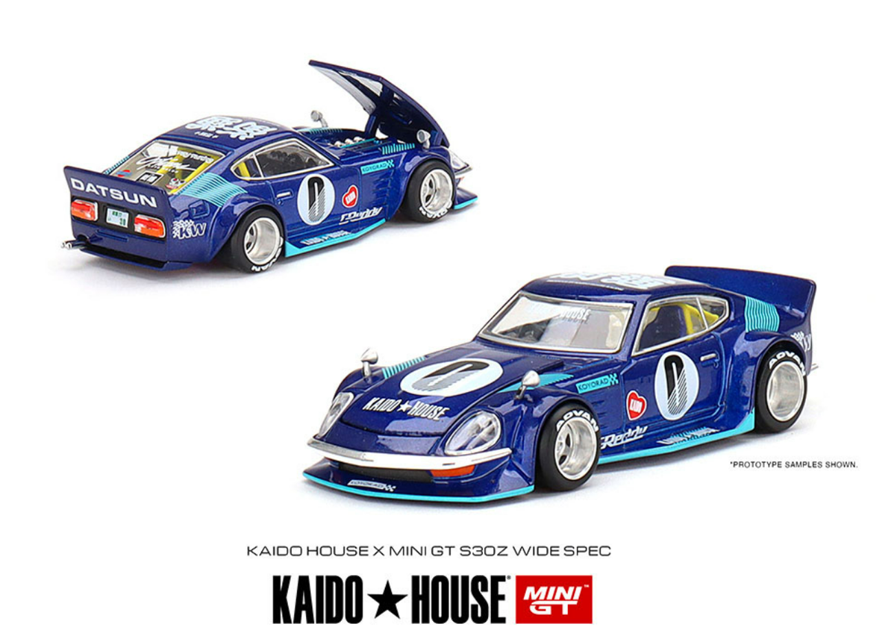 Kaido House 023 MiniGT - Datsun Fairlady Z S30Z - Dark Red