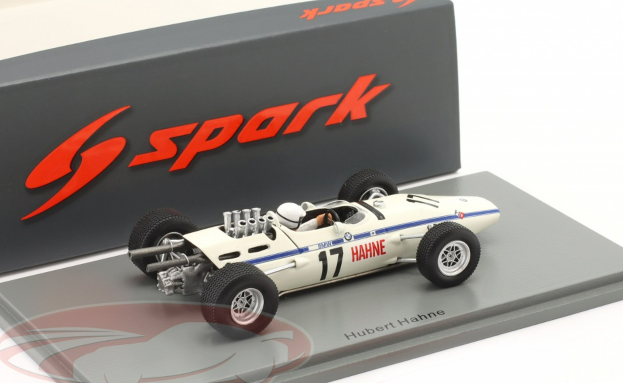 1/43 Spark 1967 Formula 1 Hubert Hahne Lola T100 #17 Germany GP Car Model