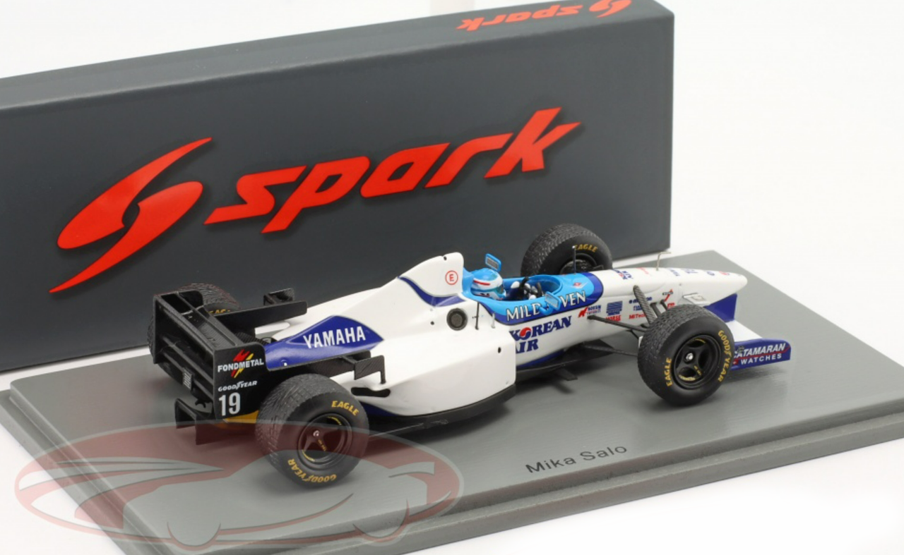 1/43 Spark 1996 Formula 1 Mika Salo Tyrrell 024 #19 5th Monaco GP Car Model