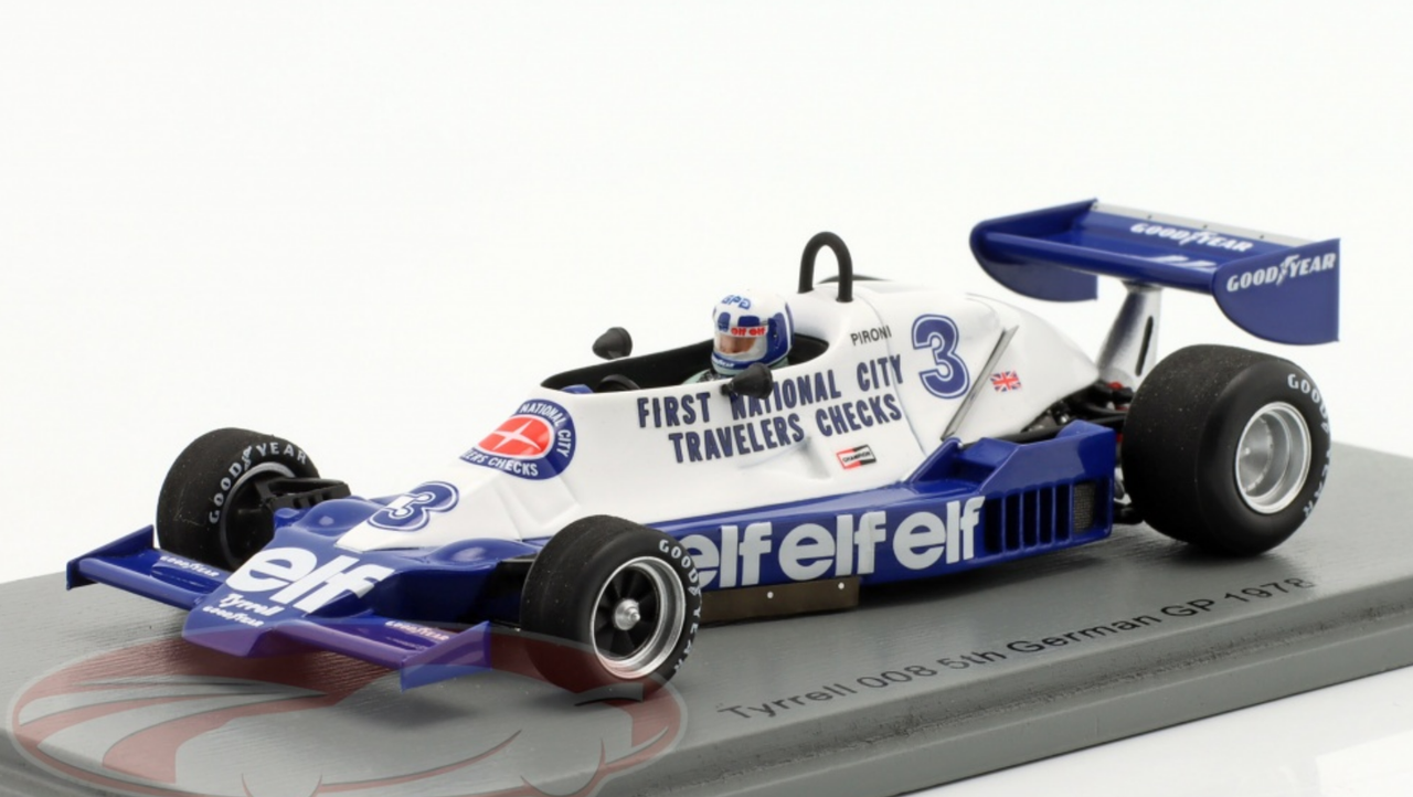 Tyrrell 008 No.41 Race of Champions 1979 Desiré Wilson in 1:43 scale by Spark