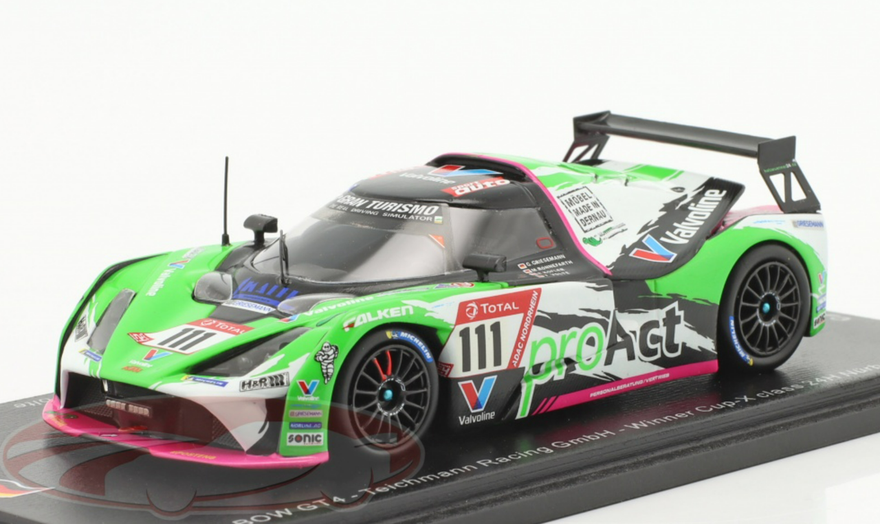 1/43 Spark 2020 KTM X-Bow Teichmann Racing #111 Winner Cup-X class 24h Nürburgring Car Model