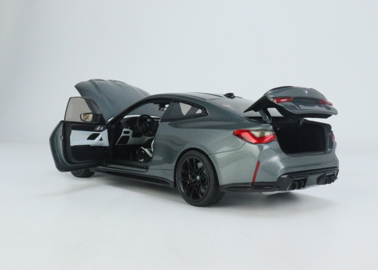 1/18 Minichamps BMW M4 Coupe (G82) (Grey Metallic) Diecast Car Model