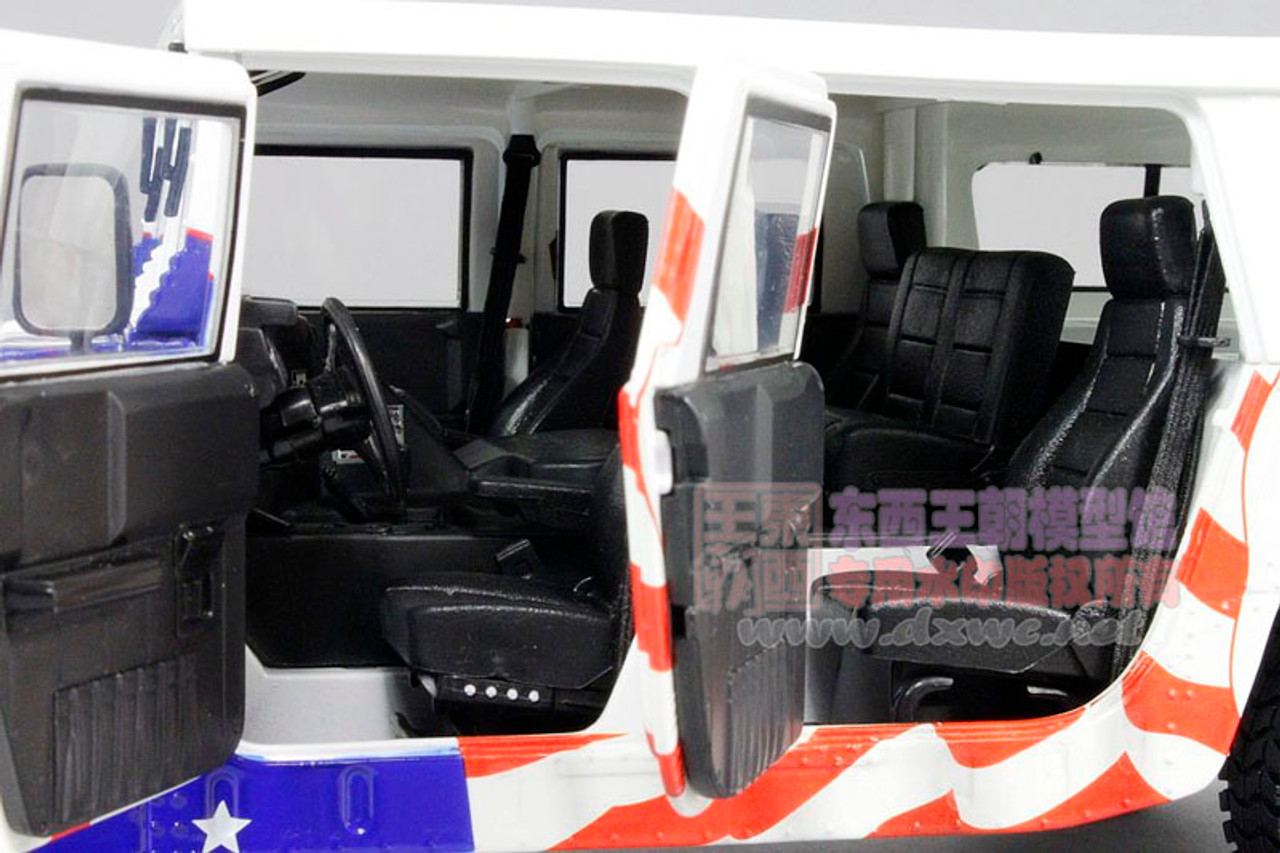 1/18 Exoto Hummer Humvee H1 United States President Bush Edition Diecast Car Model