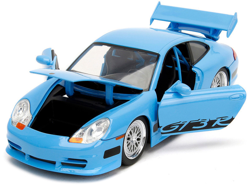 1/24 Jada Brian’s Porsche 911 GT3 RS (Blue) Fast & Furious Diecast Car Model