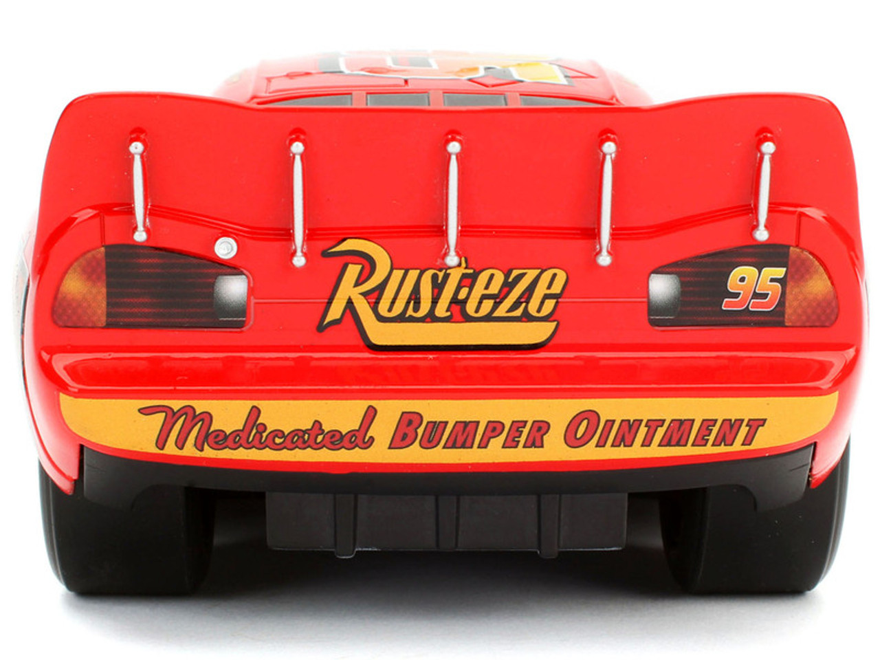 180sx品 1/24 Jada Lightning McQueen With Tire Rack Disney Pixar Cars