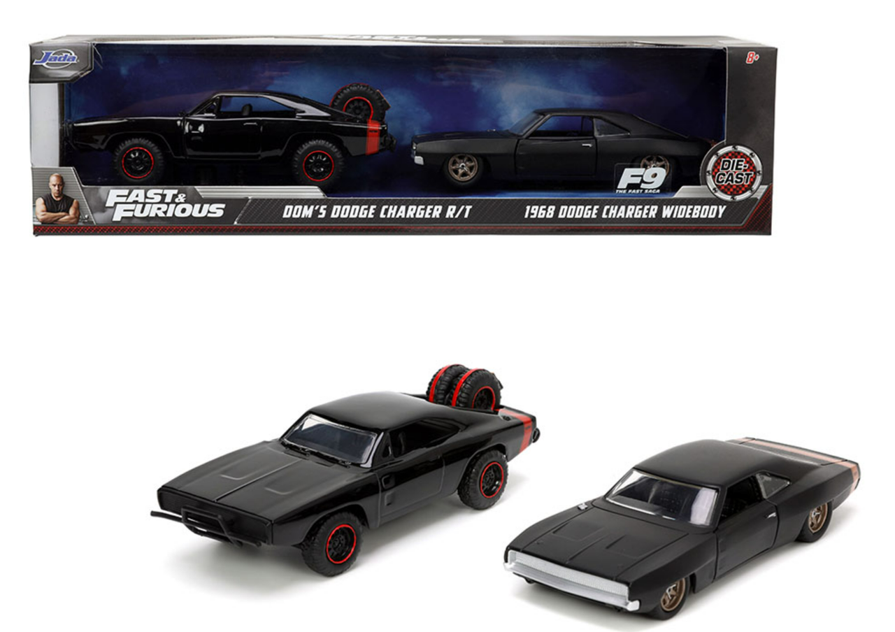 Fast & Furious Customizers Dodge Challenger + Vehicle Kit 