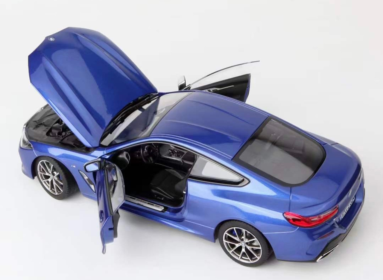 1/18 Norev BMW 8 Series M850i (Blue Metallic) Diecast Car Model