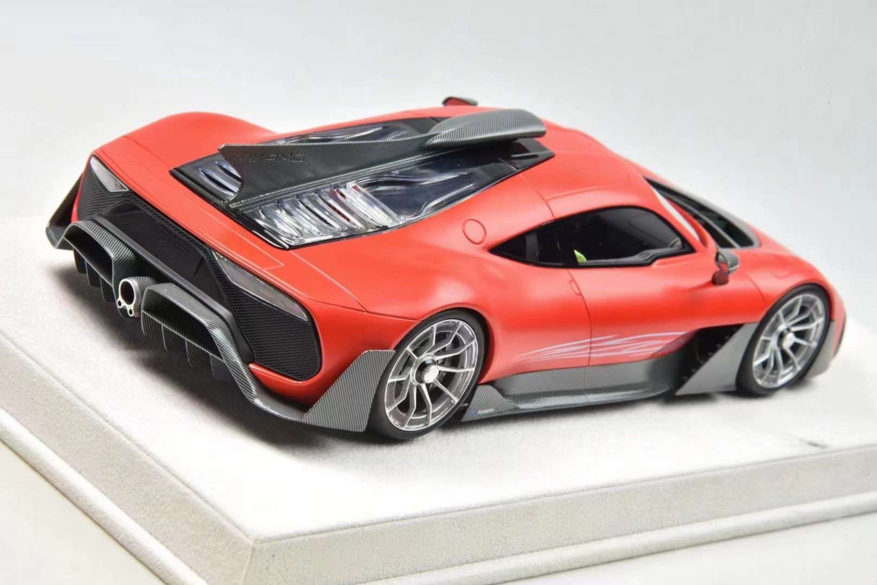 1/18 Modelature Mercedes-Benz AMG Project ONE (Matte Red) Resin Car Model Limited 75 Pieces