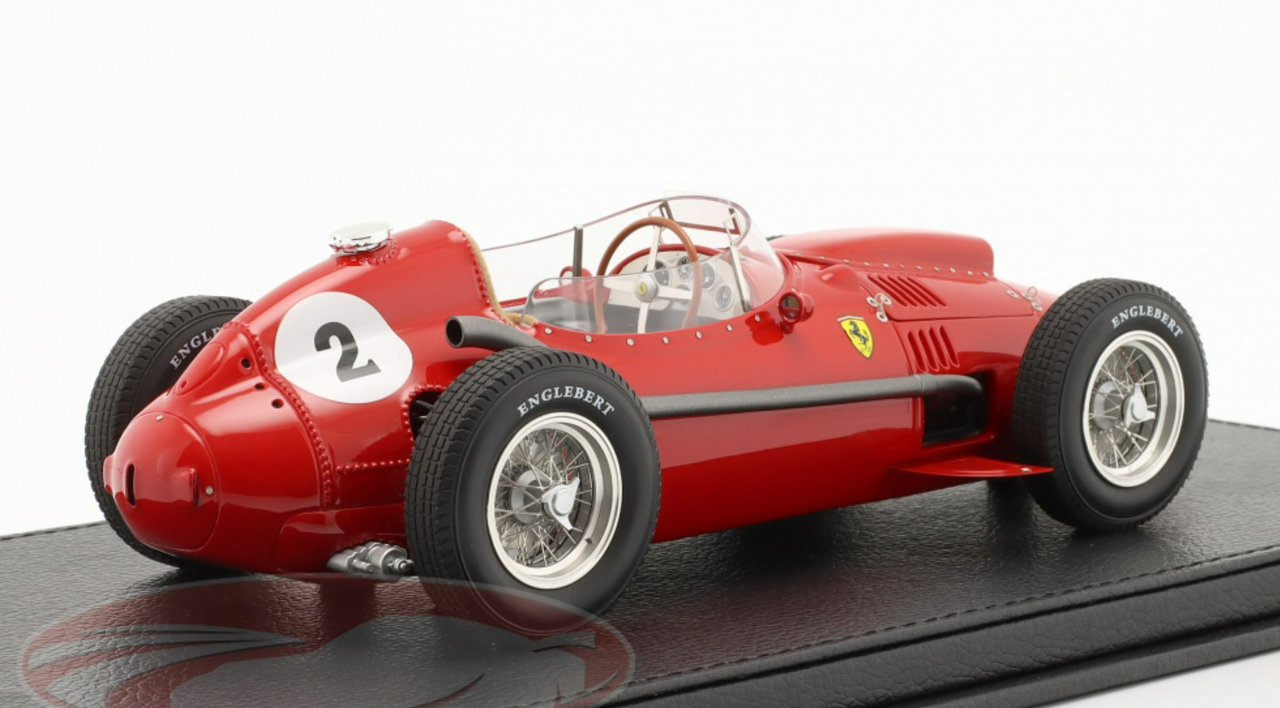 1/18 GP Replicas 1958 Formula 1 Mike Hawthorn Ferrari 246 #2 2nd British GP World Champion Car Model