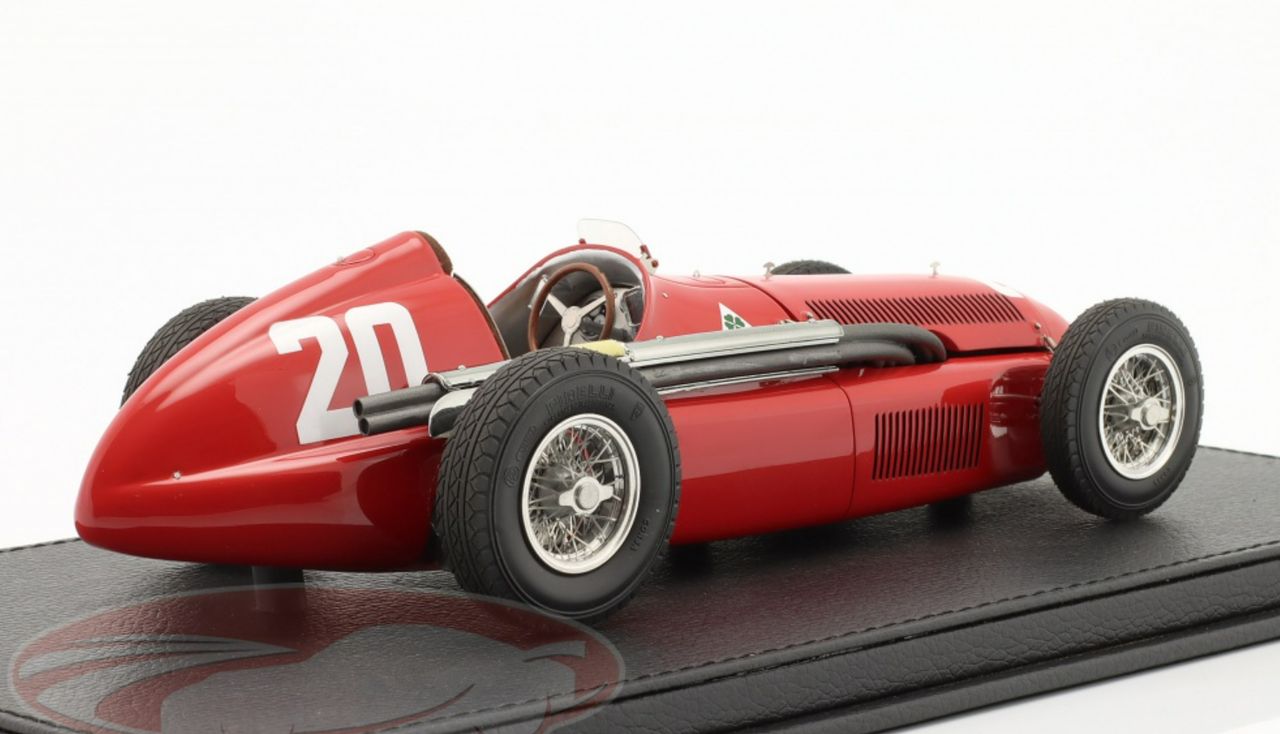 1/18 GP Replicas 1951 Giuseppe Nino Farina Alfa 159 #20 3rd Spain GP Car Model