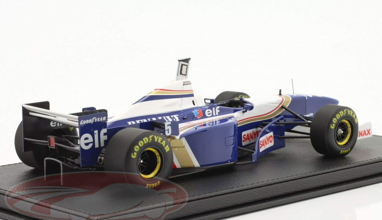 1/18 GP Replicas 1996 Formula 1 Damon Hill Williams FW18 #5 winner Canada GP World Champion Car Model