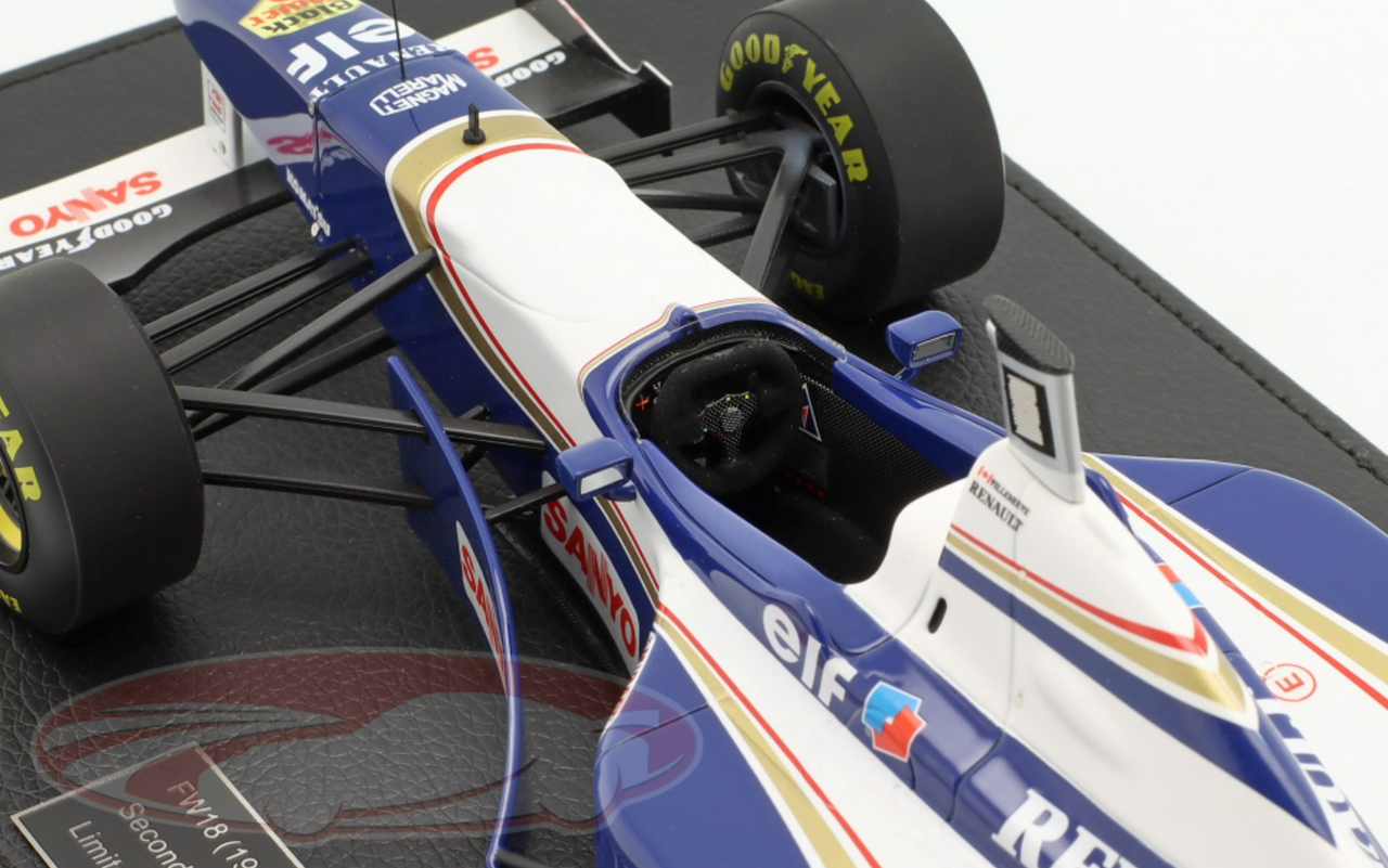 1/18 GP Replicas 1996 Formula 1 Jacques Villeneuve Williams FW18 #6 2nd Canada GP Car Model